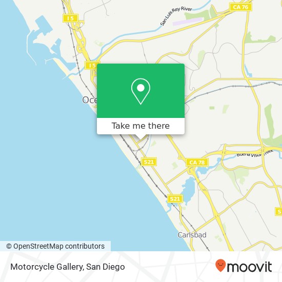 Mapa de Motorcycle Gallery