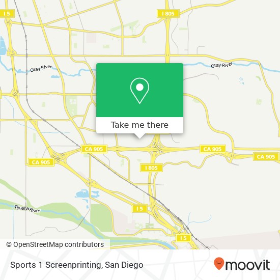Mapa de Sports 1 Screenprinting