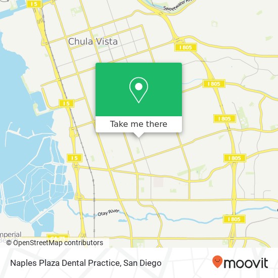 Naples Plaza Dental Practice map