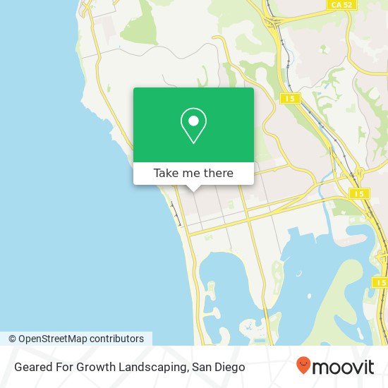 Geared For Growth Landscaping map