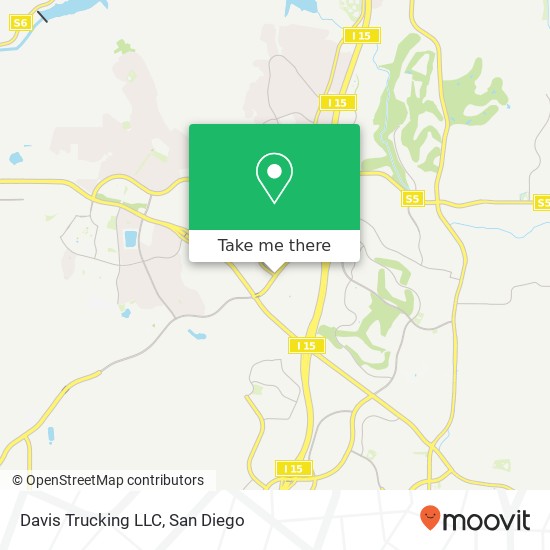 Mapa de Davis Trucking LLC