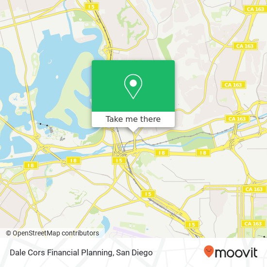 Dale Cors Financial Planning map