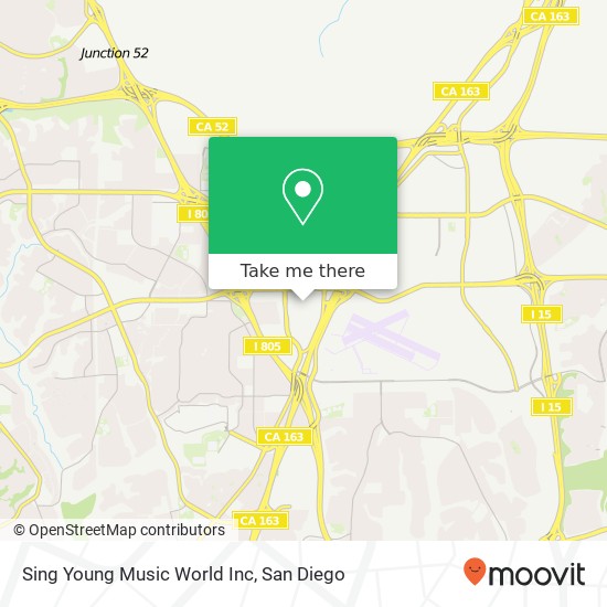 Mapa de Sing Young Music World Inc