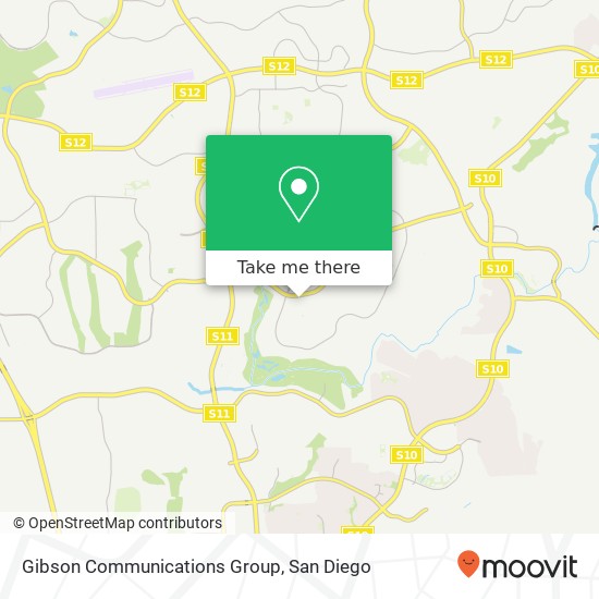 Mapa de Gibson Communications Group