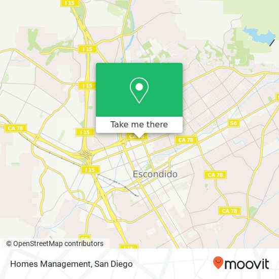 Homes Management map