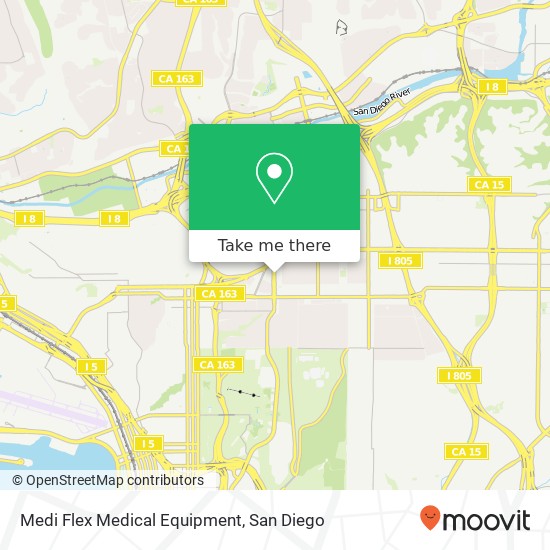 Mapa de Medi Flex Medical Equipment