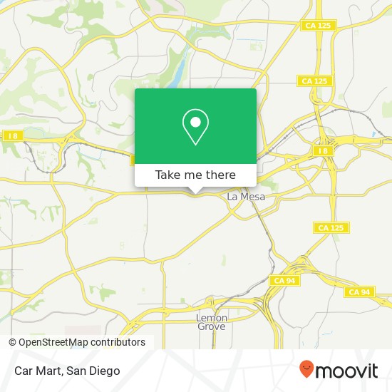 Mapa de Car Mart