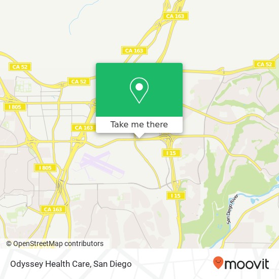 Mapa de Odyssey Health Care