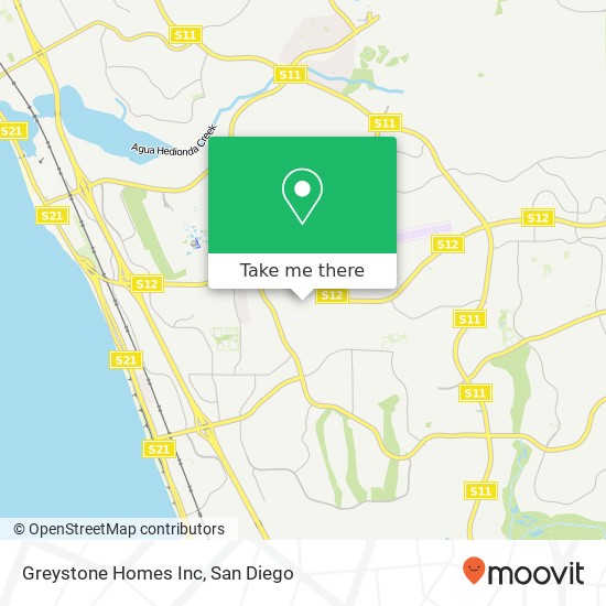 Greystone Homes Inc map