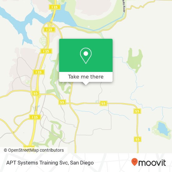 APT Systems Training Svc map