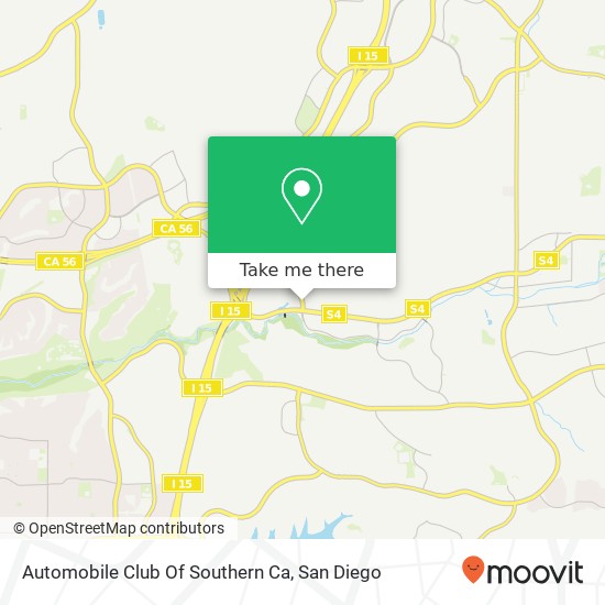 Automobile Club Of Southern Ca map