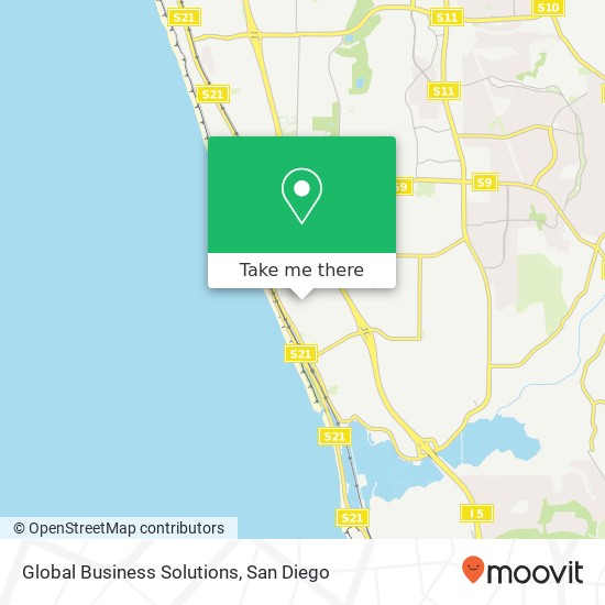 Global Business Solutions map