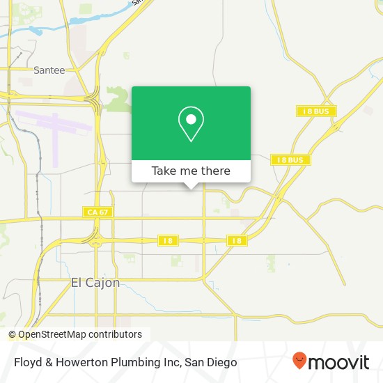 Floyd & Howerton Plumbing Inc map