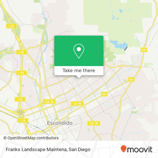 Mapa de Franks Landscape Maintena