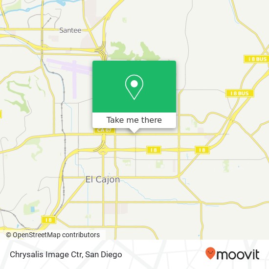 Chrysalis Image Ctr map