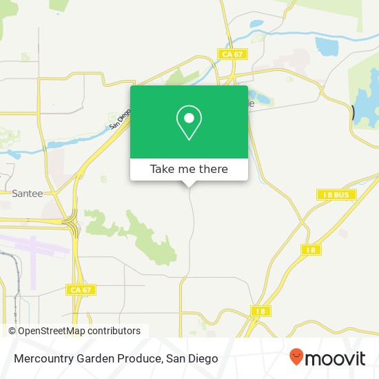 Mapa de Mercountry Garden Produce