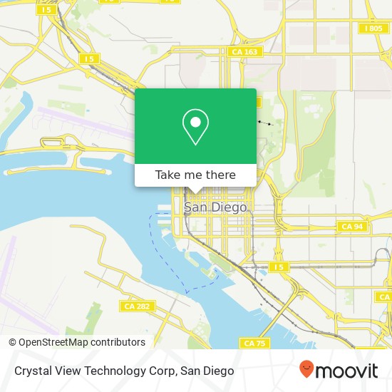 Mapa de Crystal View Technology Corp