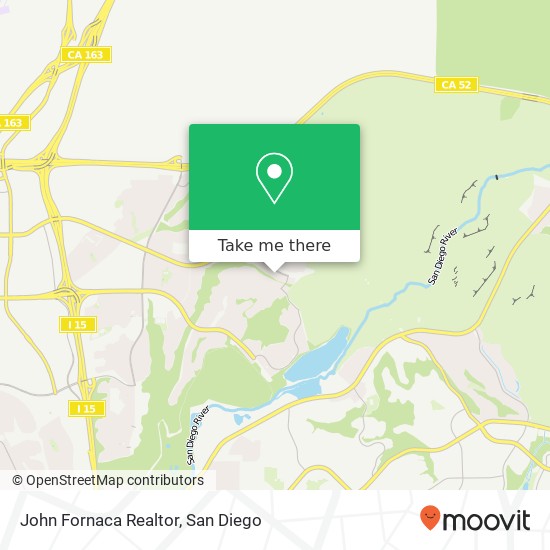 John Fornaca Realtor map