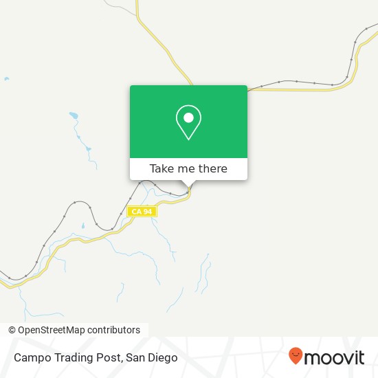 Mapa de Campo Trading Post