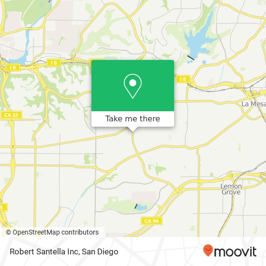 Robert Santella Inc map