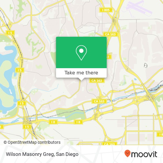 Wilson Masonry Greg map