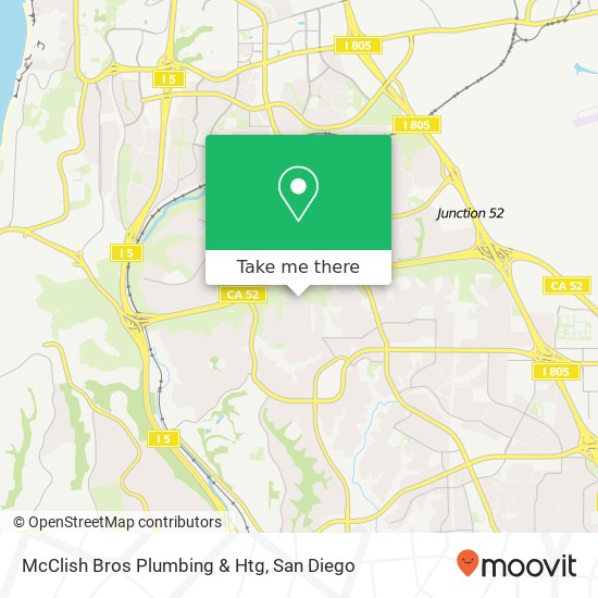 Mapa de McClish Bros Plumbing & Htg