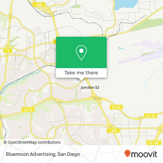 Mapa de Bluemoon Advertising