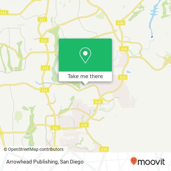 Mapa de Arrowhead Publishing