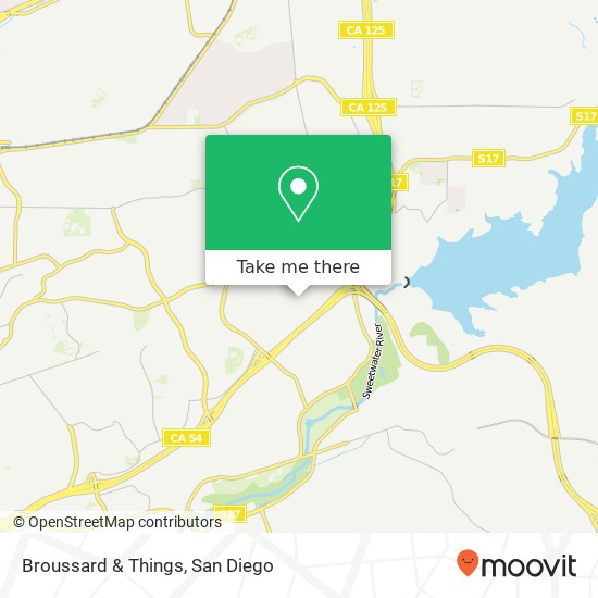 Mapa de Broussard & Things