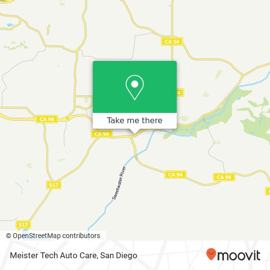 Mapa de Meister Tech Auto Care