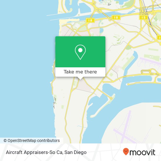 Mapa de Aircraft Appraisers-So Ca