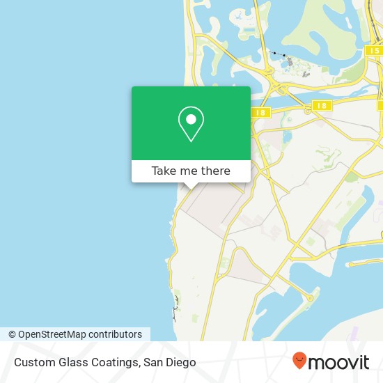 Custom Glass Coatings map