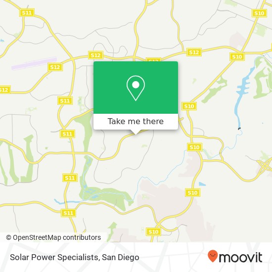 Mapa de Solar Power Specialists