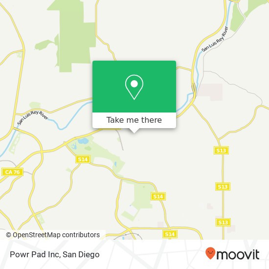 Mapa de Powr Pad Inc