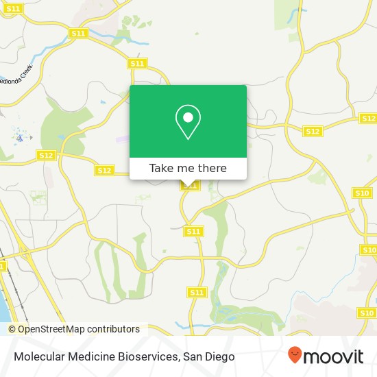 Mapa de Molecular Medicine Bioservices