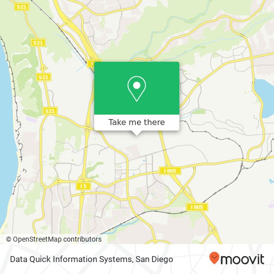 Data Quick Information Systems map