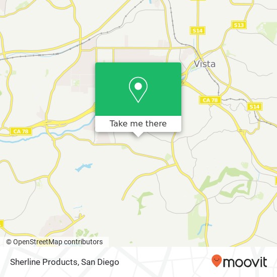 Sherline Products map