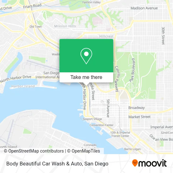 Body Beautiful Car Wash & Auto map