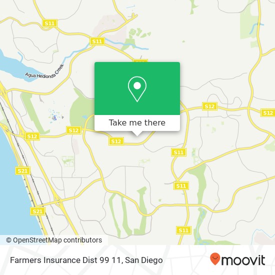 Farmers Insurance Dist 99 11 map