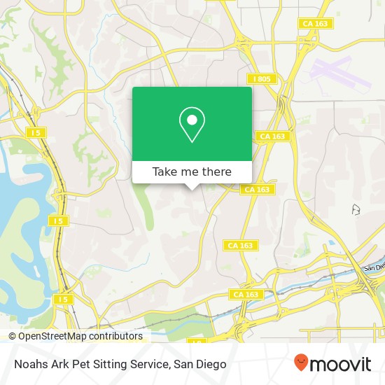 Noahs Ark Pet Sitting Service map