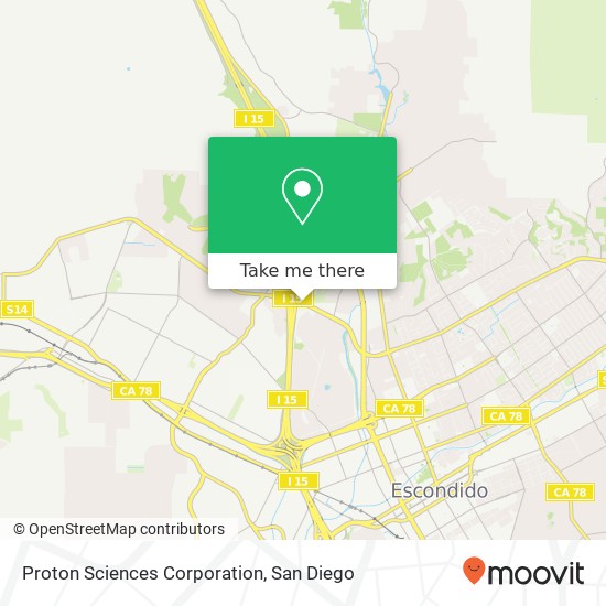 Proton Sciences Corporation map