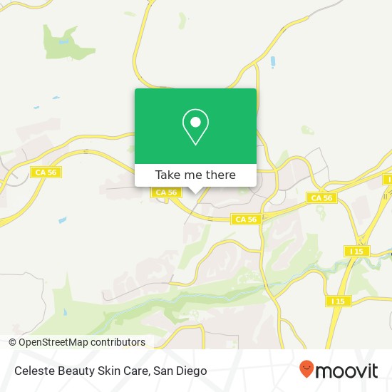 Celeste Beauty Skin Care map