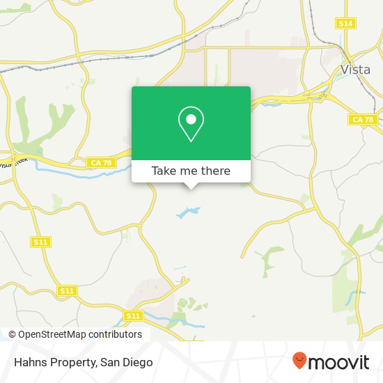 Mapa de Hahns Property