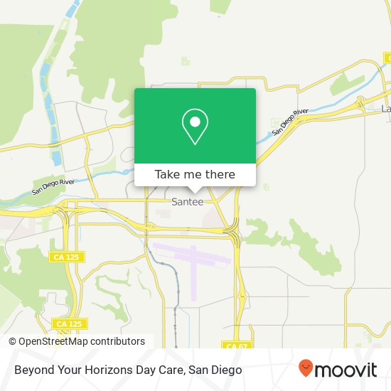 Mapa de Beyond Your Horizons Day Care