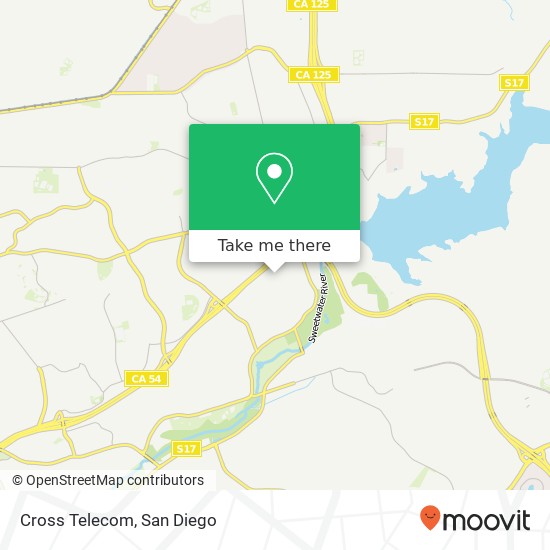 Cross Telecom map