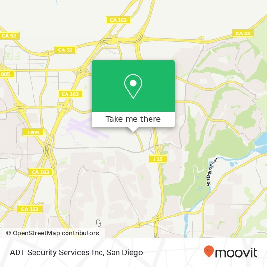 ADT Security Services Inc map