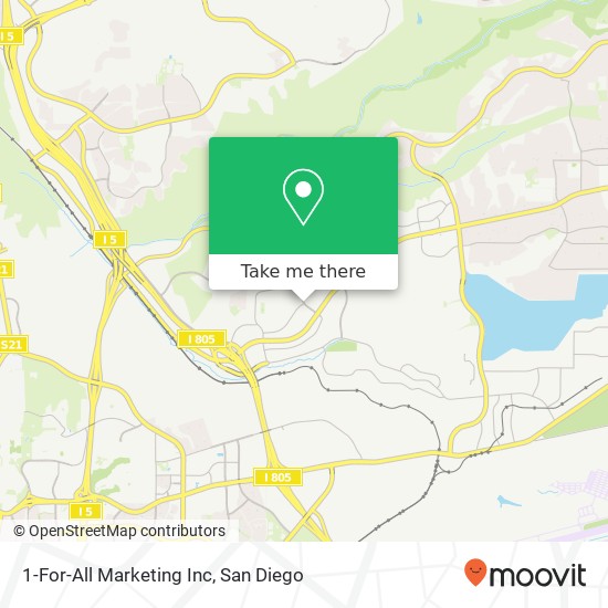 Mapa de 1-For-All Marketing Inc