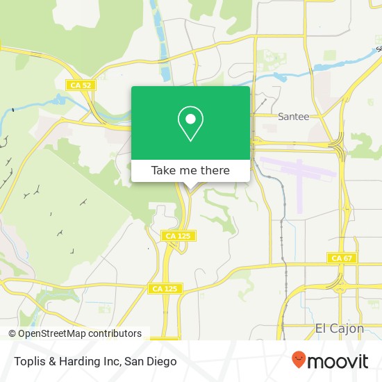 Toplis & Harding Inc map