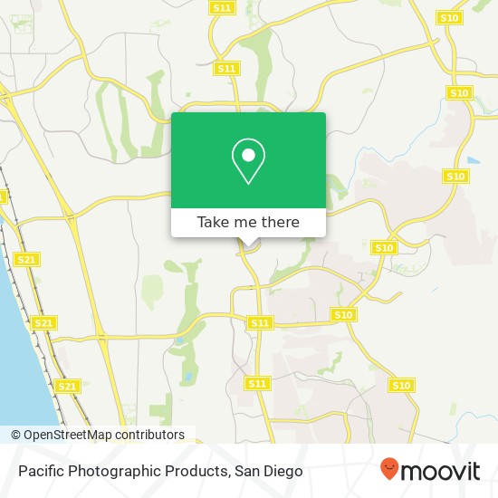 Mapa de Pacific Photographic Products