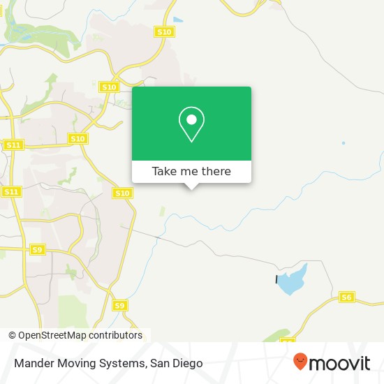 Mander Moving Systems map